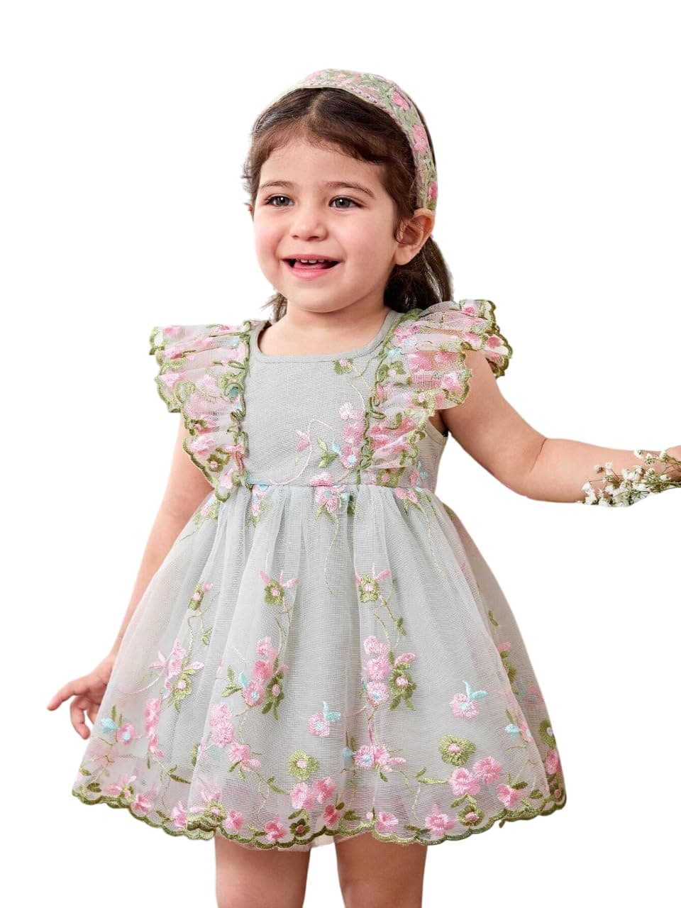 Girls Blossom Party Frock